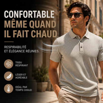 Anthony — Polo ultra-confortable pour hommes