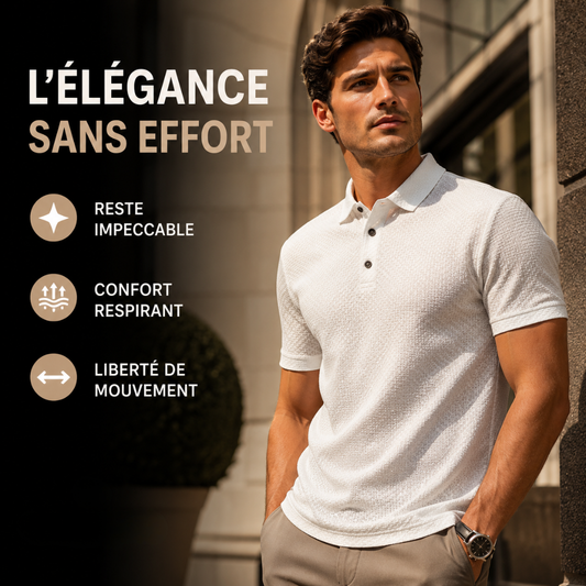 Anthony — Polo ultra-confortable pour hommes