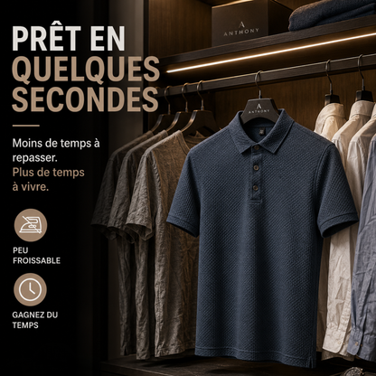 Anthony — Polo ultra-confortable pour hommes