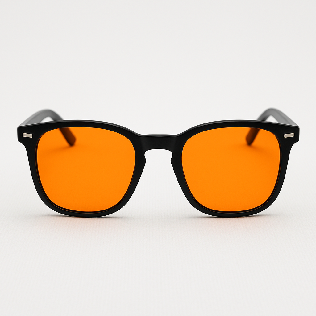 Noir – Verres Oranges